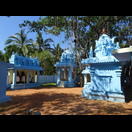 Ein typischer kleiner Hindutempel
